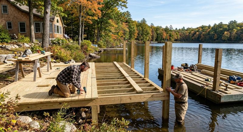 Dock Construction in Olathe, KS