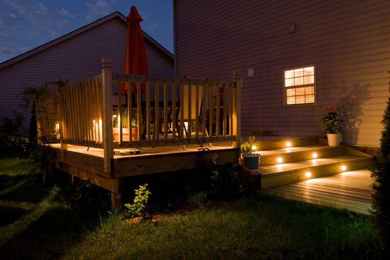 Spa Deck with Lighting