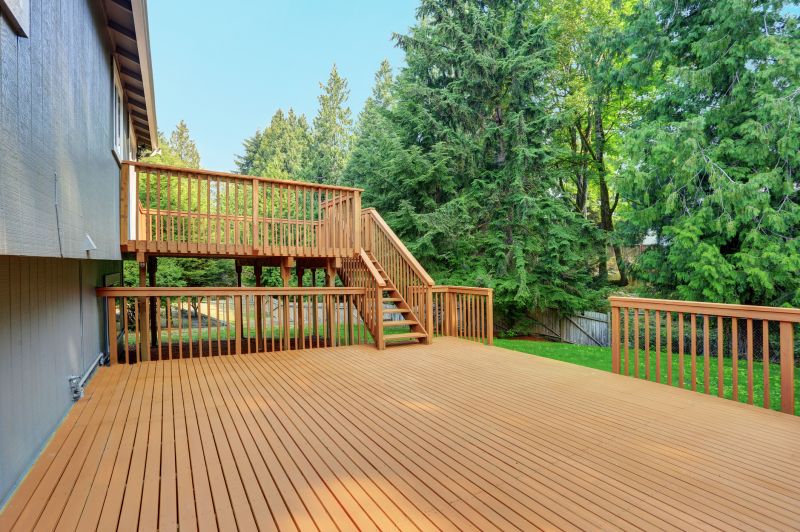Wooden Spa Deck